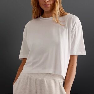 Varley Venice Boxy Tee XL – White, From Anthropologie